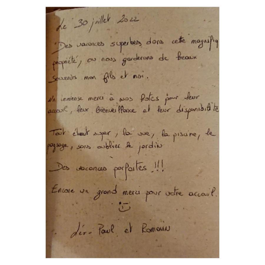 Gite En Cevennes Du Sud, Bergerie Restauree Au Rez De Jardin D'Une Bastide Avec Piscine, Vue Exceptionnelle, Authenticite Et Confort Saint-Laurent-le-Minier Bagian luar foto